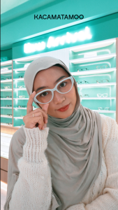 Frame Kacamata Wanita Cat Eye MIZU - CE DB1040 | Kualitas Premium Rekomendasi Bestie