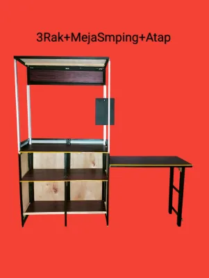 booth portable / gerobak lipat / meja lipat / gerobak jualan