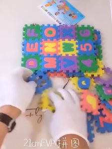 36Pcs Puzzle Mat Numbers Alphabet EVA Play Mat Baby ABC Foam Crawling Pad Learning Walking Mat
