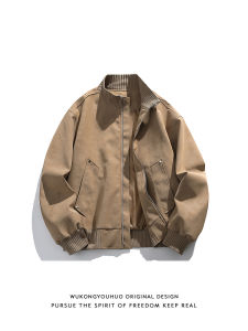 WUKONGYOUHUO | Vintage Style American Trendy PU Leather Jacket
