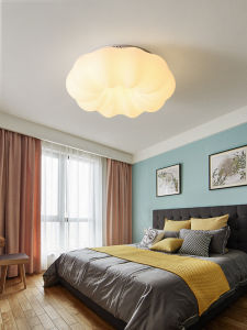 XUNZE | Full Spectrum Modern Simple Cream Style Ceiling Light