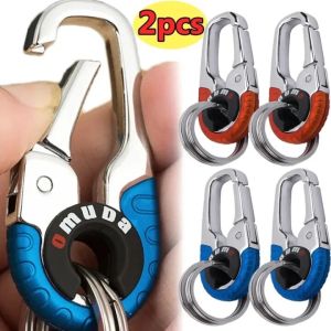 🔥Sản phẩm bán chạy🔥2 cái móc chìa khóa xe Ô Tô Thép không gỉ chất lượng cao Móc Chìa Khóa cái mắc Móc chìa khóa móc đa năng ngoài trời leo núi Keychain quà tặng nam