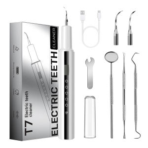Electric Sonic Vibration Dental Scaler Teeth Whitening Plaque Calculus Coffee Smoke Stains Tartar Removal Toothbrush