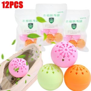 1/12pcs khử mùi làm mát bóng giày vớ quần áo hương thơm Essential chăm sóc bàn chân mùi hương bóng cho tủ quần áo tủ quần áo Nguồn cung cấp tươi