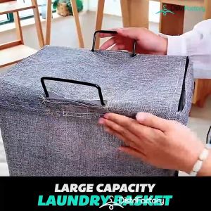 Foldable Laundry Bags or Baskets Laundry Hamper Sorter Basket  Bag Laundry Hamper Cart with Heavy Duty Frame