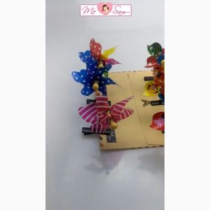 Kẹp tóc chong chóng 7 màu cho bé xinh xắn thời trang Hàn Quốc Shop Mẹ Sam