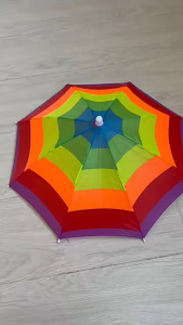 หมวกร่มหัว ป้องกันรังสียูวีง่ายต่อการสวมใส่ 100% กันฝน หมวกตกปลา ครีมกันแดด ร่มกันแดด G3267