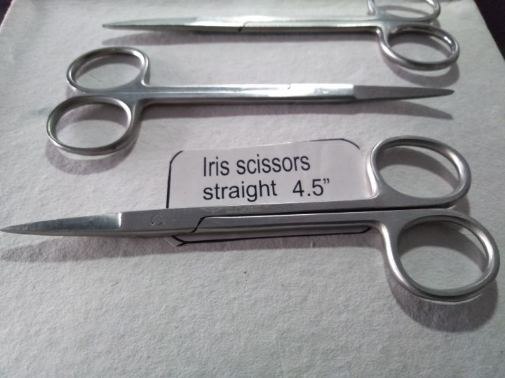 IRIS SCISSOR (STRAIGHT) SURGICAL INSTRUMENT | Lazada PH