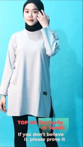 TUNIK POLOS KEREN - BAHAN COMBED 20S PREMIUM