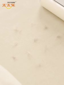 TEITEIRO | Long Handle Tear-off Refill Paper Lint Roller for Pet Hair and Clothing on Bed