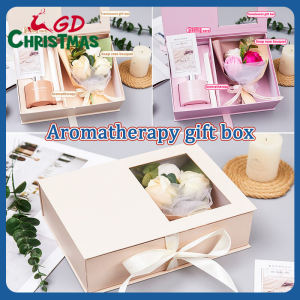 Rose Flower and Aromatherapy Bottle Reed Diffuser Home Decor and Office Decor Aromatherapy and Wedding Gifts