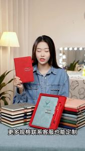 Sổ tay HƯƠU bìa da PU phiên bản mới ghi chép A5 360 trang 80gsm 145x210mm HXGS Sổ tay kẻ ngang dập hình nổi