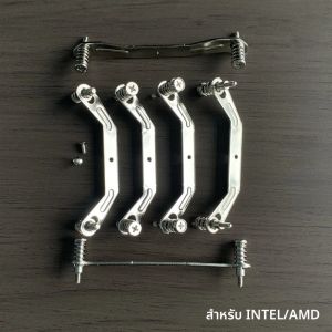 ซีพียูคูลเลอร์ยึดหม้อน้ำแบ็คเพลนอุปกรณ์เสริมสำหรับ Intel LGA 2011 X99 X79 E5 1700 1366 115X 1200 AMD AM2 AM3 AM4 AM5