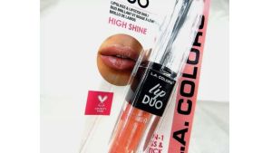 L.A Colors Lip Duo High Shine Gloss & Lipstick CBLC822 Twinkle New Sealed