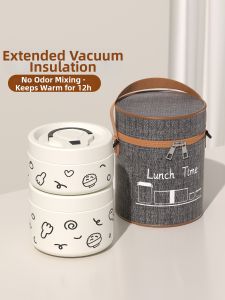YOULUNMEI | 24 Hour Thermal Insulated Stainless Steel Lunch Box
