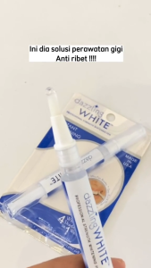 Dazzling White Pen Pencerah Gigi PutihSeketika - COD Original Teeth Whitening Pen