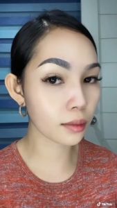 SACE LADY Waterproof Eyebrow Pencil Long-wear Sweat-proof Brown Black Eye Brow Pen Natural Eye Makeup Cosmetic with Brush