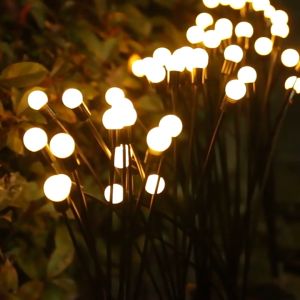 5W ไฟปักสนาม เชอร์รี่ 8คน แสงวอร์ม รุ่น YA87 กันน้ำ ไฟโซล่าเซลล์สนาม พลังงานแสงอาทิตย์ ราคาส่ง