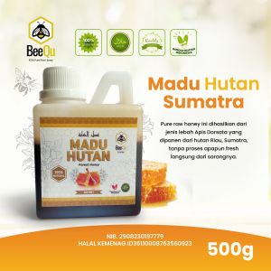 Madu Hutan Liar Sumatra Lebah Dorsata 500gr - BeeQu Honey