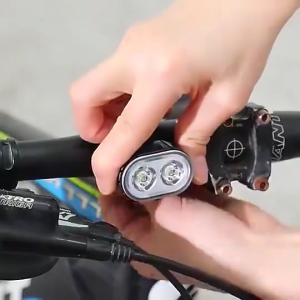 1Set Bike Light Rechargeable Waterproof Bike Headlight Taillight for Night Riding Bike Accessories