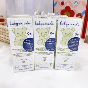 Kem xua muỗi Babycoccole 0M+ chống muỗi đốt cho bé và cả gia đình chiết xuất tía tô đất và cây phong lữ 75ml