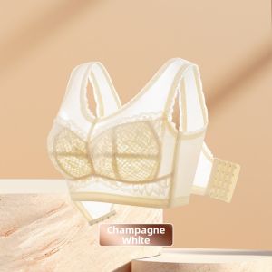 QIANLINGMEI | Breathable Slimming Full Coverage Lingerie Large Size Lace