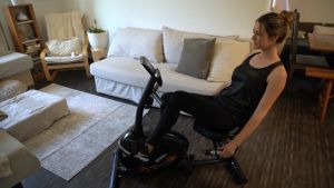 OneTwoFit Recumbent Bike Exercise Fitness Bicycle Indoor Leg Stepper Basikal senaman