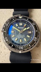 ⌚ BERLINK BK5040 Titanium Tuna Shell Dial | Japan Automatic Sapphire Watch