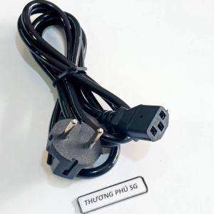 Cáp nguồn Máy tính bàn C13 dây nguồn nồi cơm điện...dài 1.4m (Cắm Tròn / Điện áp AC 250V)