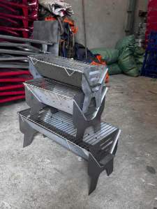 Bếp nướng gấp gọn tiện lợi sử dụng để camping đầy đủ kích thước