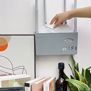 Wall Mounted Router Storage Box Wifi Router Box Wifi Rack Organizer Wifi Shelf Wall Hanging No Punch