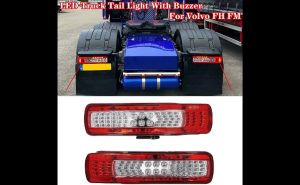 Untuk Volvo 20565106 20565107 LED 24V Lampu Rem Belakang Lampu Setopan Kedip Belakang Truk