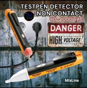 Tespen Detektor Non Contact AC Tespen Pengukur Arus Listrik