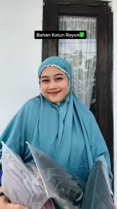 Mukena Polos Dewasa Manohara & Mukena Traveling Renda Katun Mikro Premium