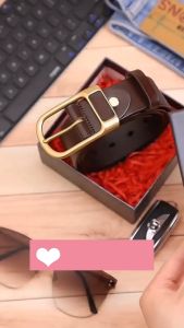Preferred Mens Business Belt Korean Fashion Men Retro Belts with Alloy Pin Buckle Jeans Casual Belt