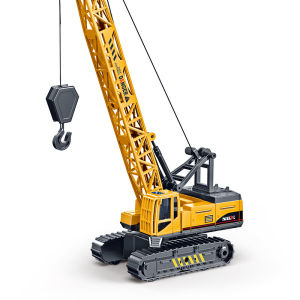 1PC childrens gift simulation engineering vehicle crane rock climbing science and education model inertial construction vehicle