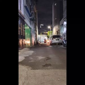 Lampu Tembak 2 Mata Blue Lens BRIGHT L8