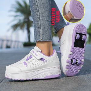 Retractable Inline Skates Roller Skates