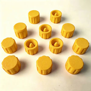 12pcs polygon anti-hardening sealing caps for standard bore reusable tube plugs sealing to prevent leaks and waste