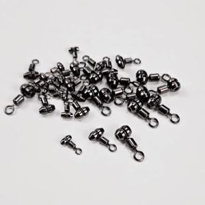 12 Cái Xoay 360 Độ Khớp Nối Chữ Thập Chịu Lực Cao Vòng Bi 3 Chiều Phụ Kiện Câu Cá Nước Mặn Chất Liệu Hợp Kim Đồng Thau Kích Thước S/M/L