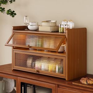 ZHUOLESHI | Multi-purpose Vintage Style Storage Cabinet