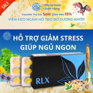 RLX APLGO Viên Ngậm Tế Bào Gốc – Hộp 30 Viên Giảm Stress Giúp Ngủ Ngon