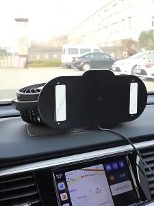 Quạt Làm Mát Trong Xe Có Cổng USB