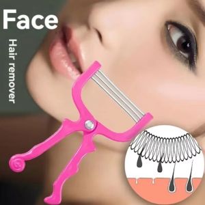 Cầm tay máy cạo lông mặt an toàn mùa xuân Con lăn phụ nữ tẩy lông mặt Máy cạo lông chăm sóc mặt massager thiết bị nhổ lông làm đẹp công cụ