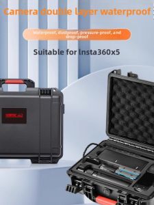 Startrc Waterproof Storage Box for Insta360 X5 Action Camera Handheld Diving Protective Case Panoramic Camera Organizer