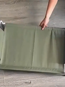 Teeker Pet Elevated Dog Bed Raised Outdoor Dog Bed for Large Sized Dog Portable Cooling Pet Cot with Breathable & Washable Mesh Indoor & Outdoor Pet Hammock