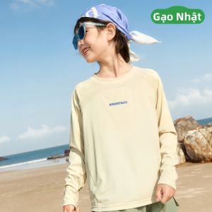 Kocotree | Áo Thun Dài Tay Chống Nắng Cho Bé Khô Nhanh