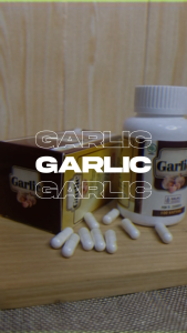 Garlic Kapsul Asli - Bawang Lanang - Bawang Putih Tunggal - Ekstrak Bawang Putih Permentasi