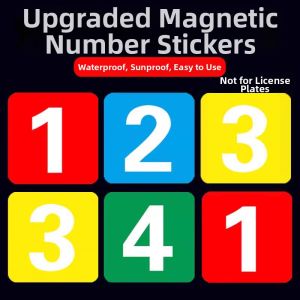 ciiemen | Magnetic Self-adhesive Number Plate