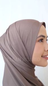 Hijab Pashmina Kaos Jersey Premium & Jilbab Jersey Murah